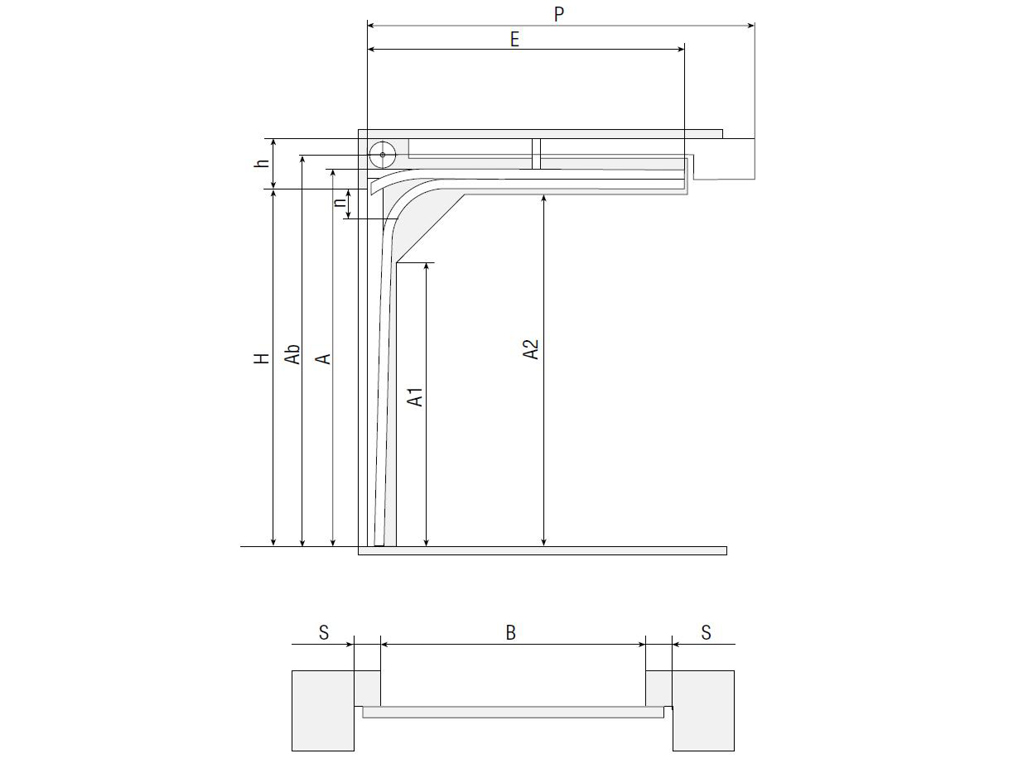 Pastki ko‘tarish, baraban old tomondan.